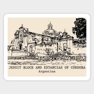 Jesuit Block and Estancias of Córdoba - Argentina Magnet